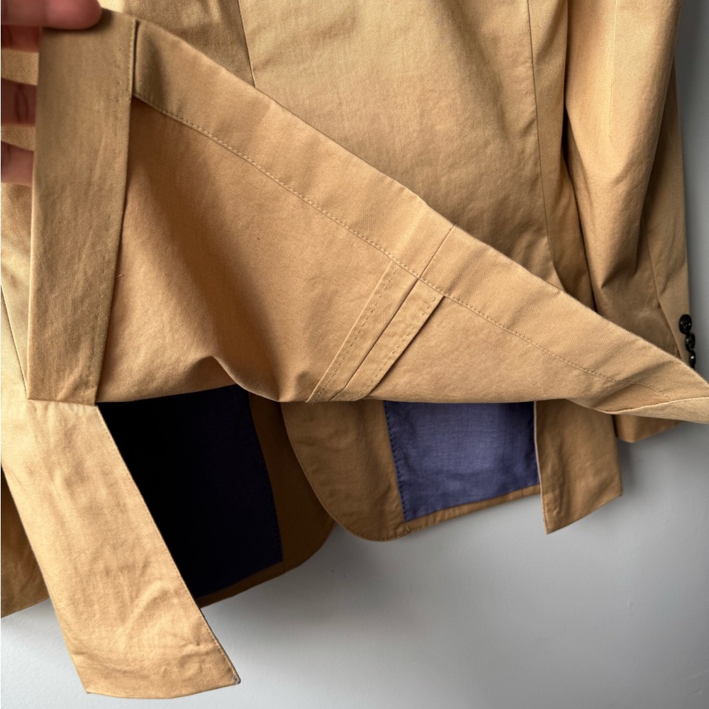 J.Crew Ludlow Slim-fit suit jacket in Italian cotton chino Size 36S - Picture 8 of 16